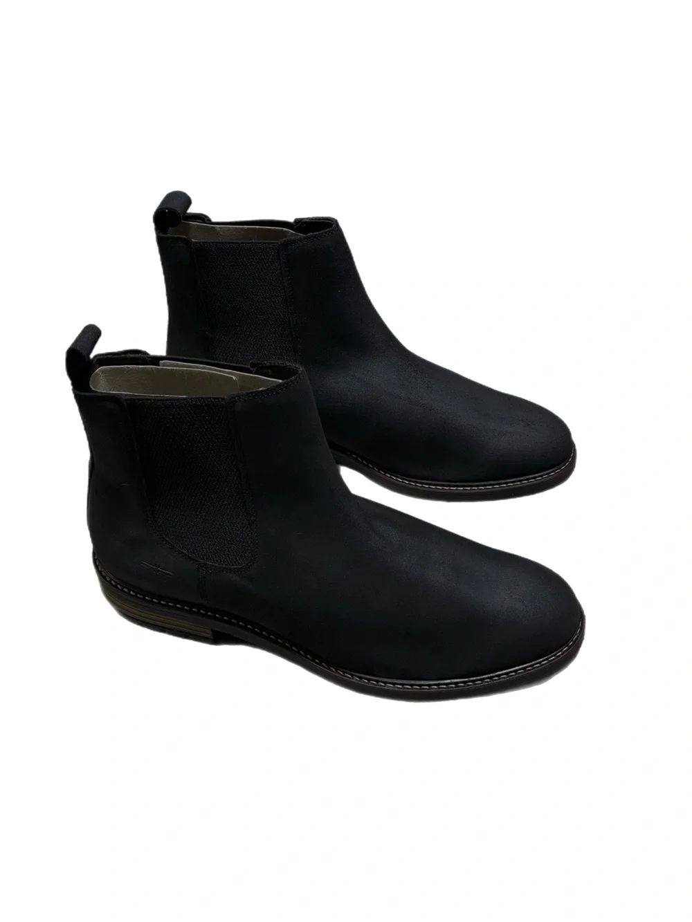 Brand New: Men’s Liverpool Los Angeles Black Suede Rail Chelsea Boots